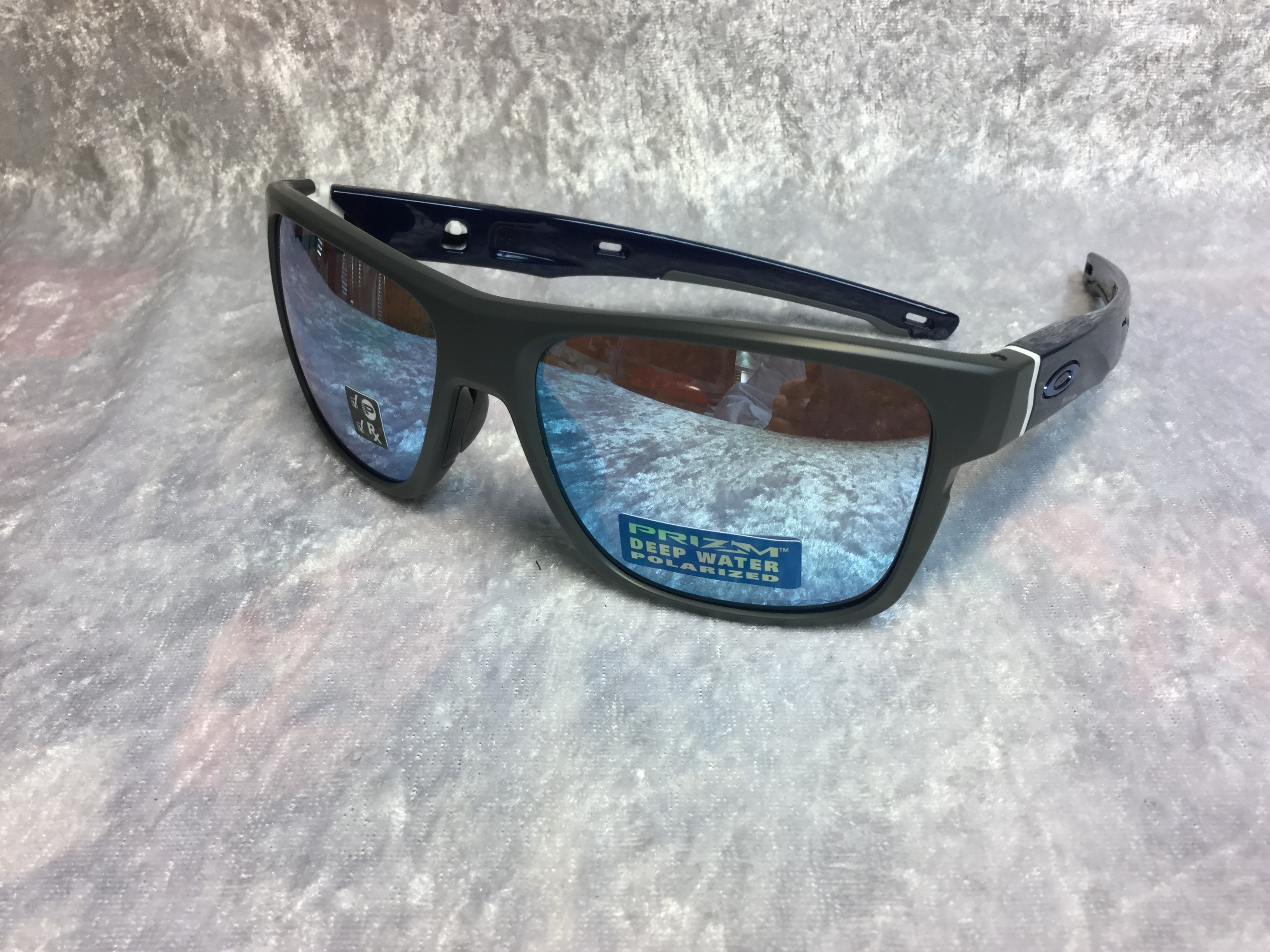 Oakley CROSSRANGE 9361-09 57/17 MATTE DARK GREY / PRIZM DEEP H