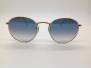 Ray Ban 3447-N Round Metal 53/21 col. 001/3F