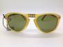 Persol - 714 SM Steve McQueen 54/21 col. 204/P1 MIELE HONEY POLARIZED GREEN LENS