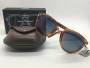 Persol - 714 SM Steve McQueen 54/21 col. 096/56 Terra di Siena lenti Light Blue