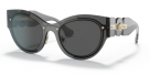 Versace 2234 53/24 col. 100287 - Transparent dark grey